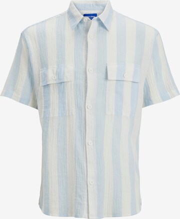 Chemise 'CALEB' JACK & JONES en bleu : devant