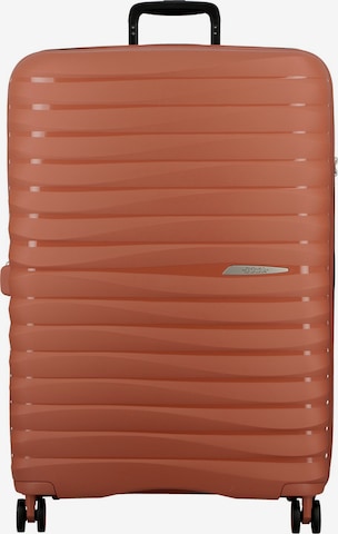 Jump Trolley 'Xwave' in Braun: Vorderseite