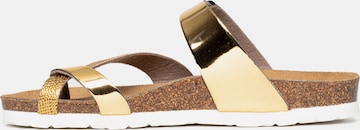 Bayton Pantolette 'Diane' in Gold