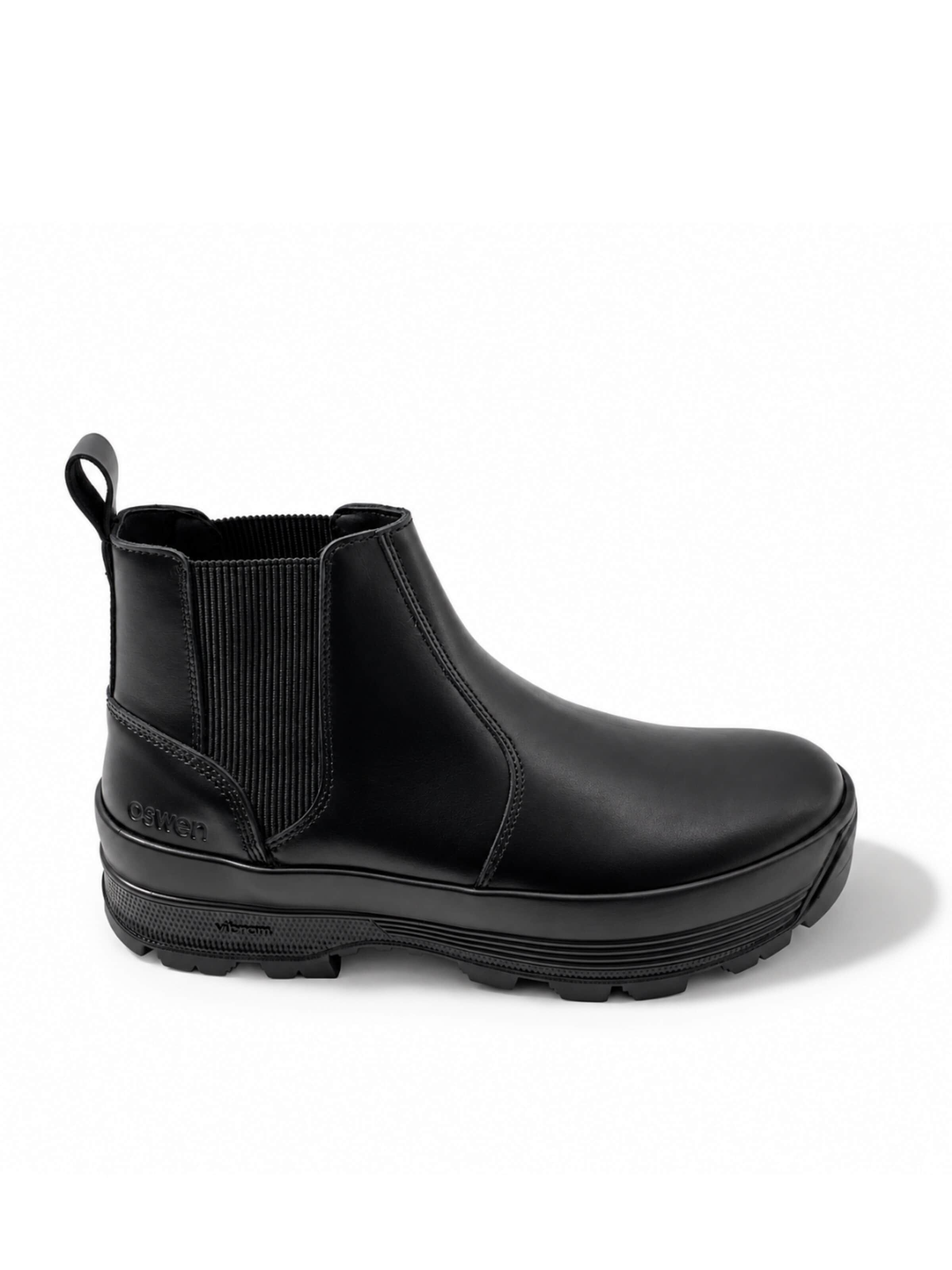 oswen Chelsea boots 'City Commuter' in Zwart