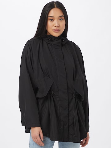 Veste mi-saison Urban Classics en noir : devant