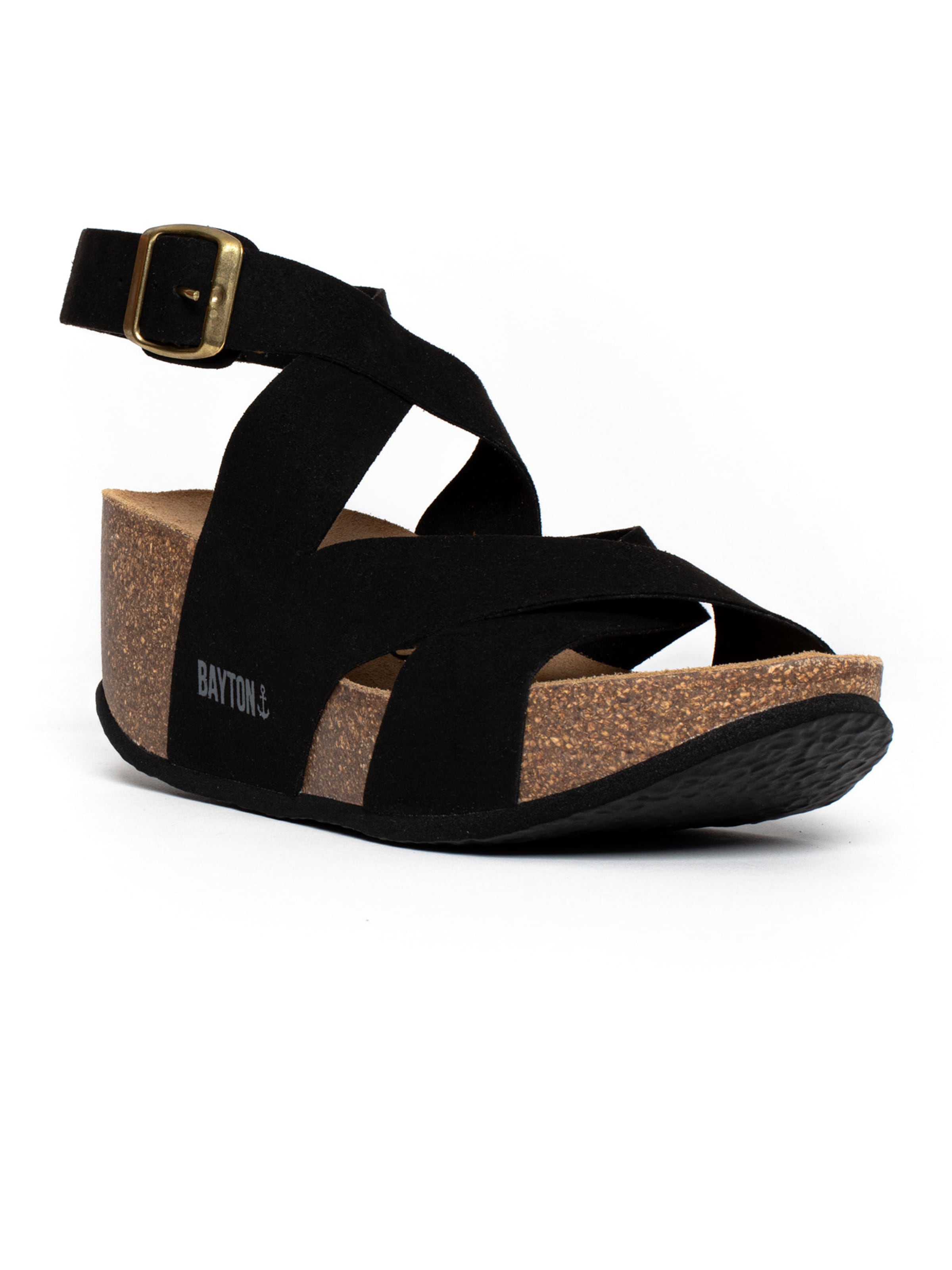Bayton Remmisandaalit 'Murcia' värissä musta