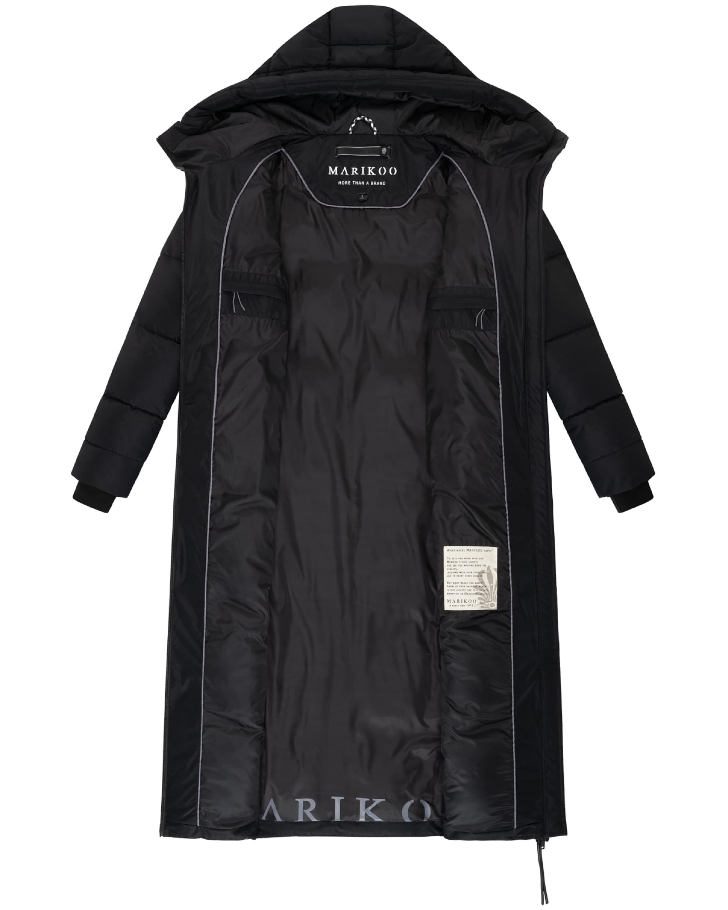Manteau d’hiver 'Firella XVI' MARIKOO en noir