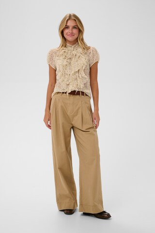 SAINT TROPEZ Blouse 'Lilja' in Beige