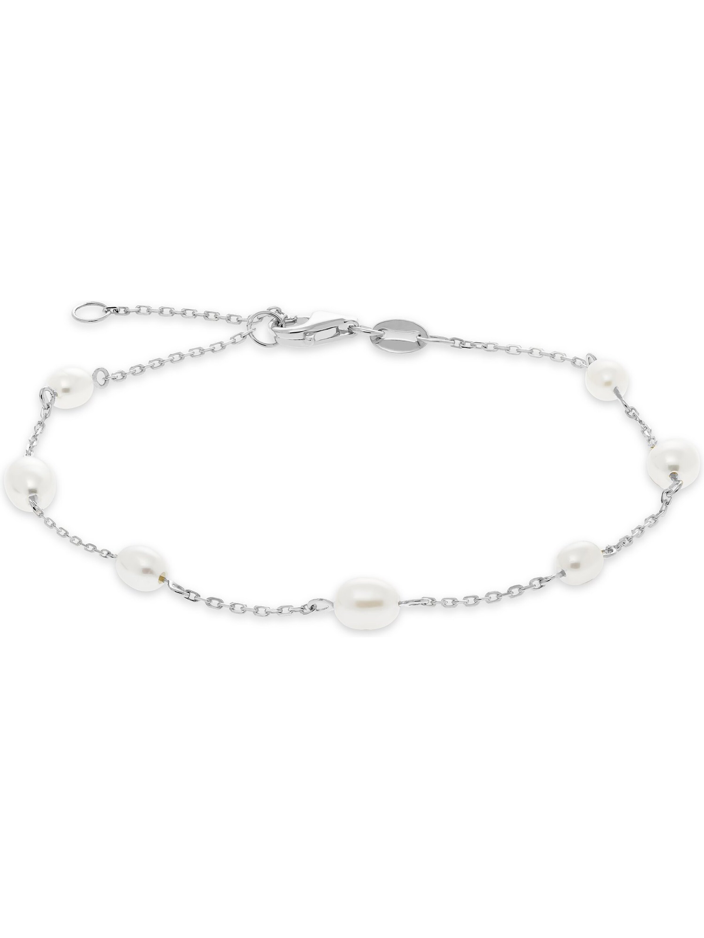 CHRIST Armband in Silber: Vorderseite
