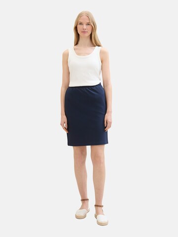 TOM TAILOR Skirt in Blue