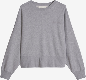 Sweat-shirt Marc O'Polo en gris : devant