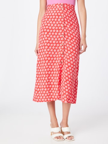 Whistles Skirt in Red: front