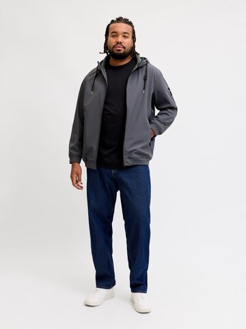Veste mi-saison Jack & Jones Plus en gris