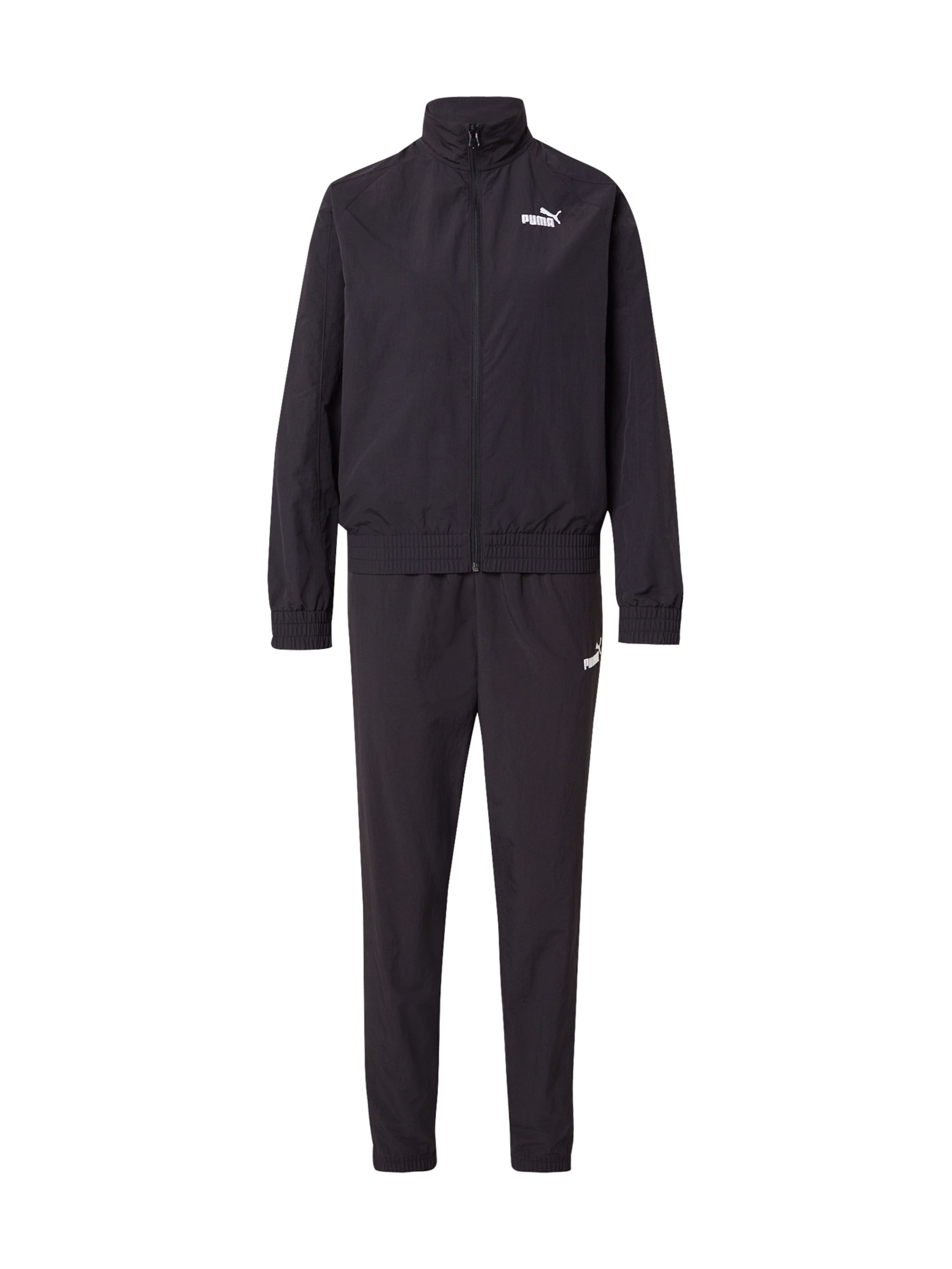 PUMA - Fato de treino em preto: frente