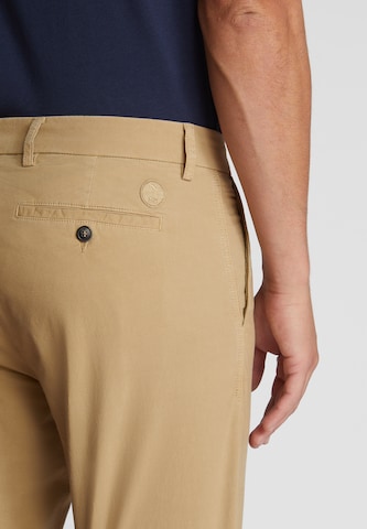 North Sails Slimfit Slim-Fit-Chino in Gelb