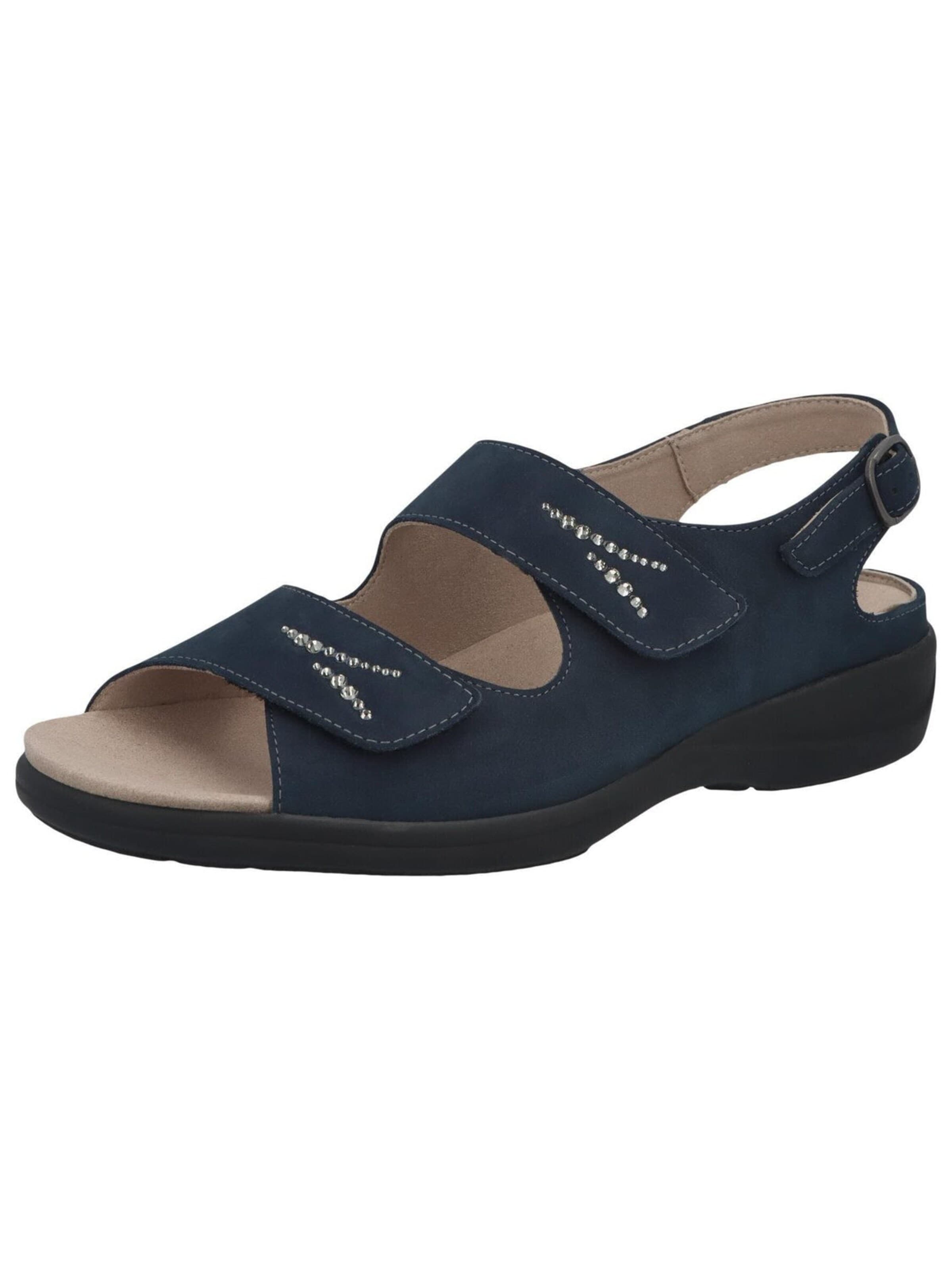 SOLIDUS Sandaal in Blauw: voorkant