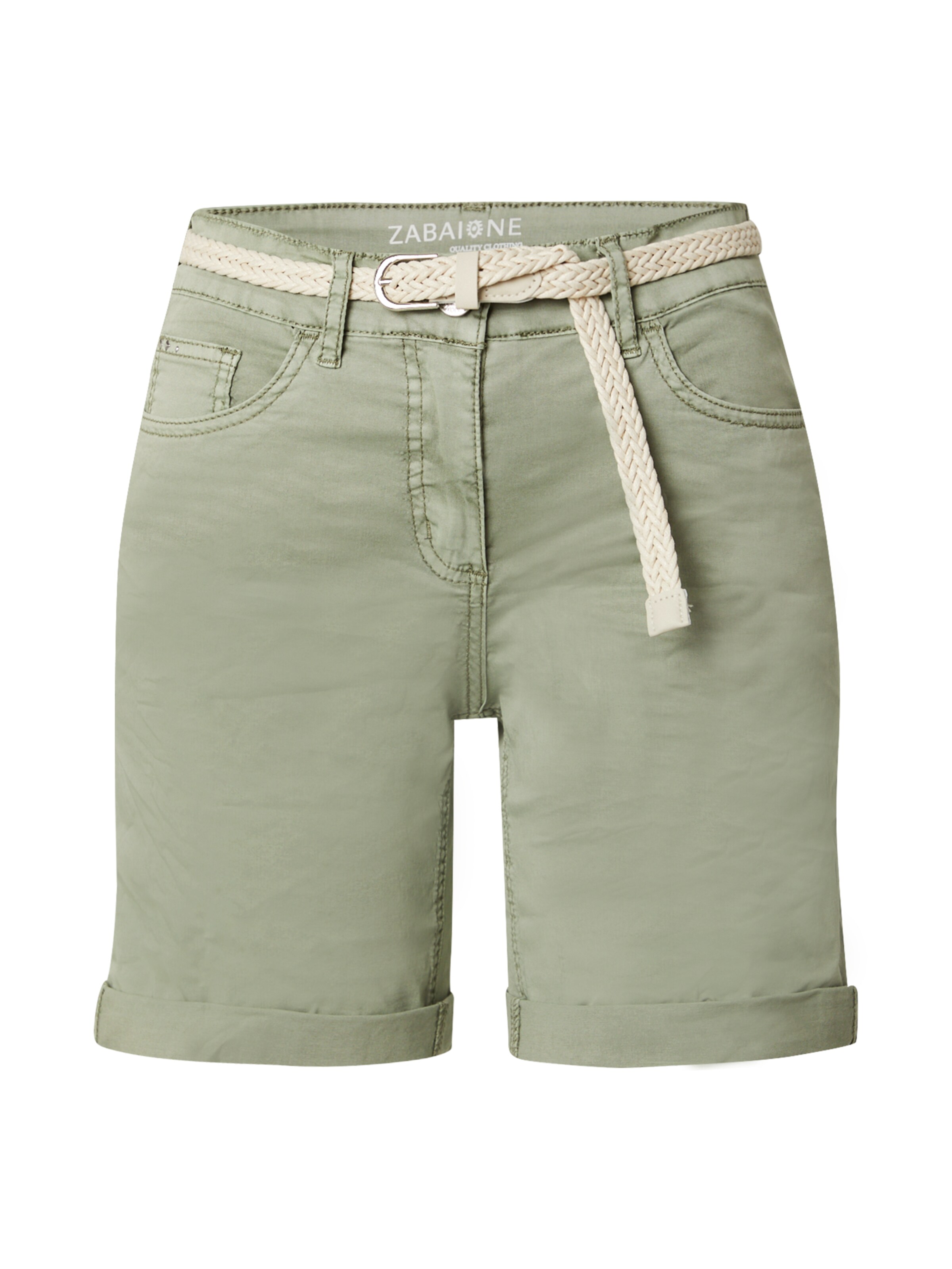 ZABAIONE Regular Pants 'Je44la' in Green: front