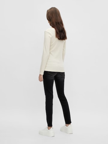 MAMALICIOUS Skinny Jeans 'Uno' in Black