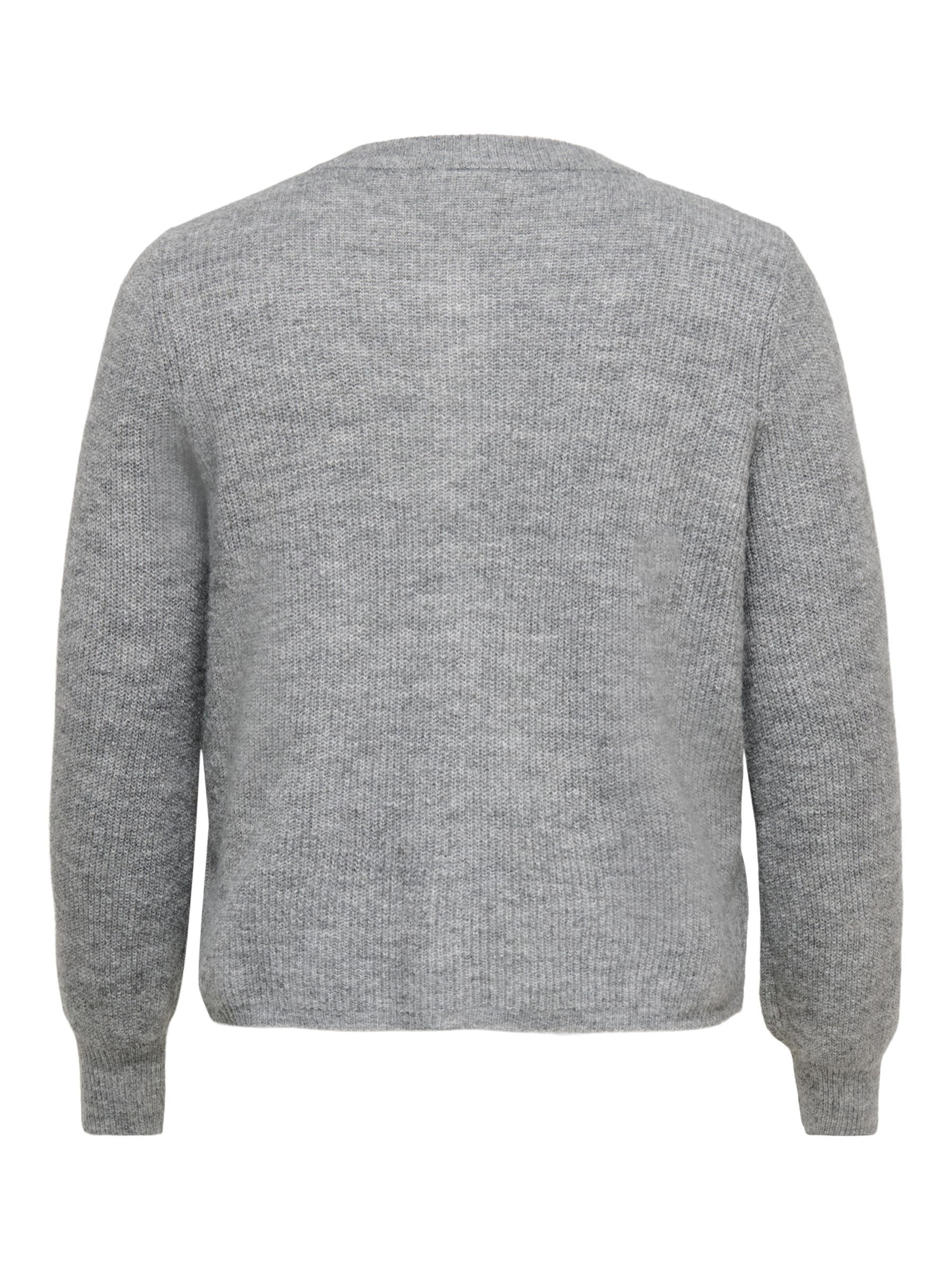 ONLY Carmakoma - Cárdigan 'CARRose' en gris