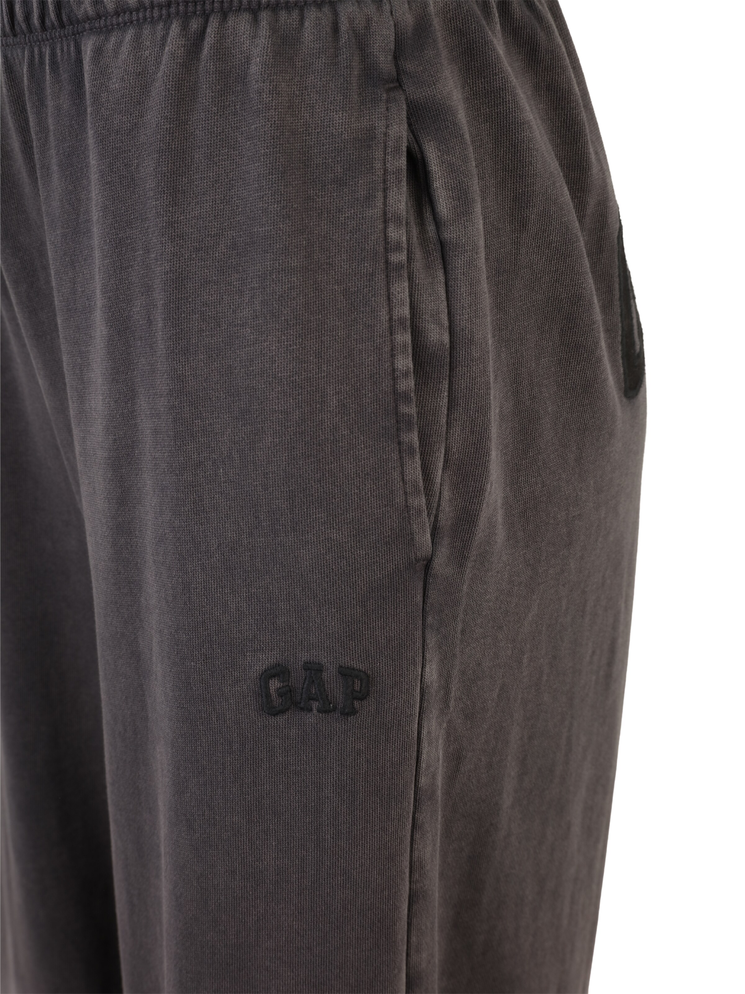 Gap Petite Wide Leg Hose '1969' in Schwarz