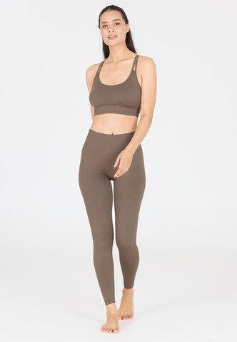 Athlecia Low support Sport bh in Bruin: voorkant