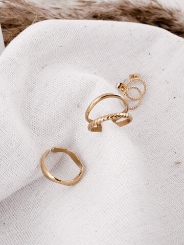 Akitsune Ring 'Felicity Ring Gold' in Gold