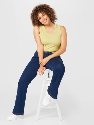 Zizzi Bootcut Jeans 'ELLEN' in Blau