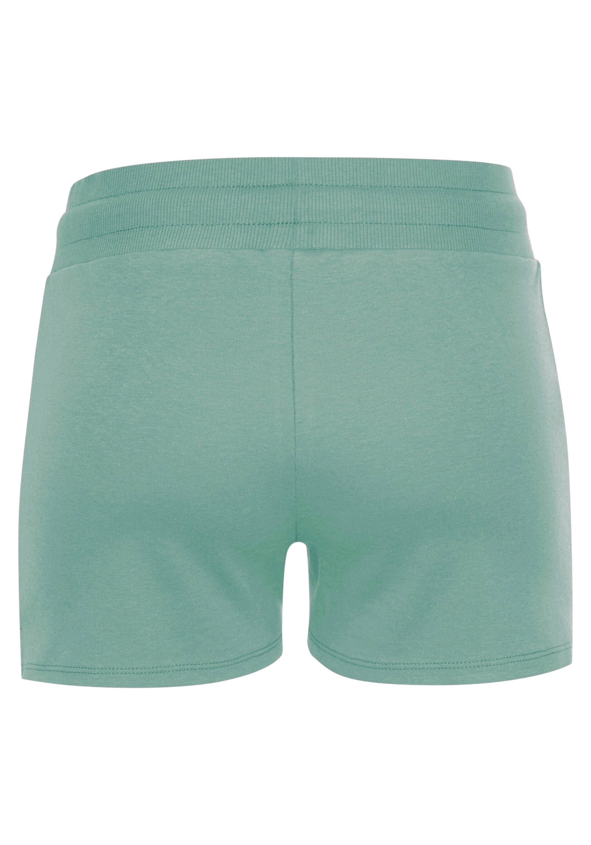 LASCANA ACTIVE regular Παντελόνι φόρμας σε πράσινο