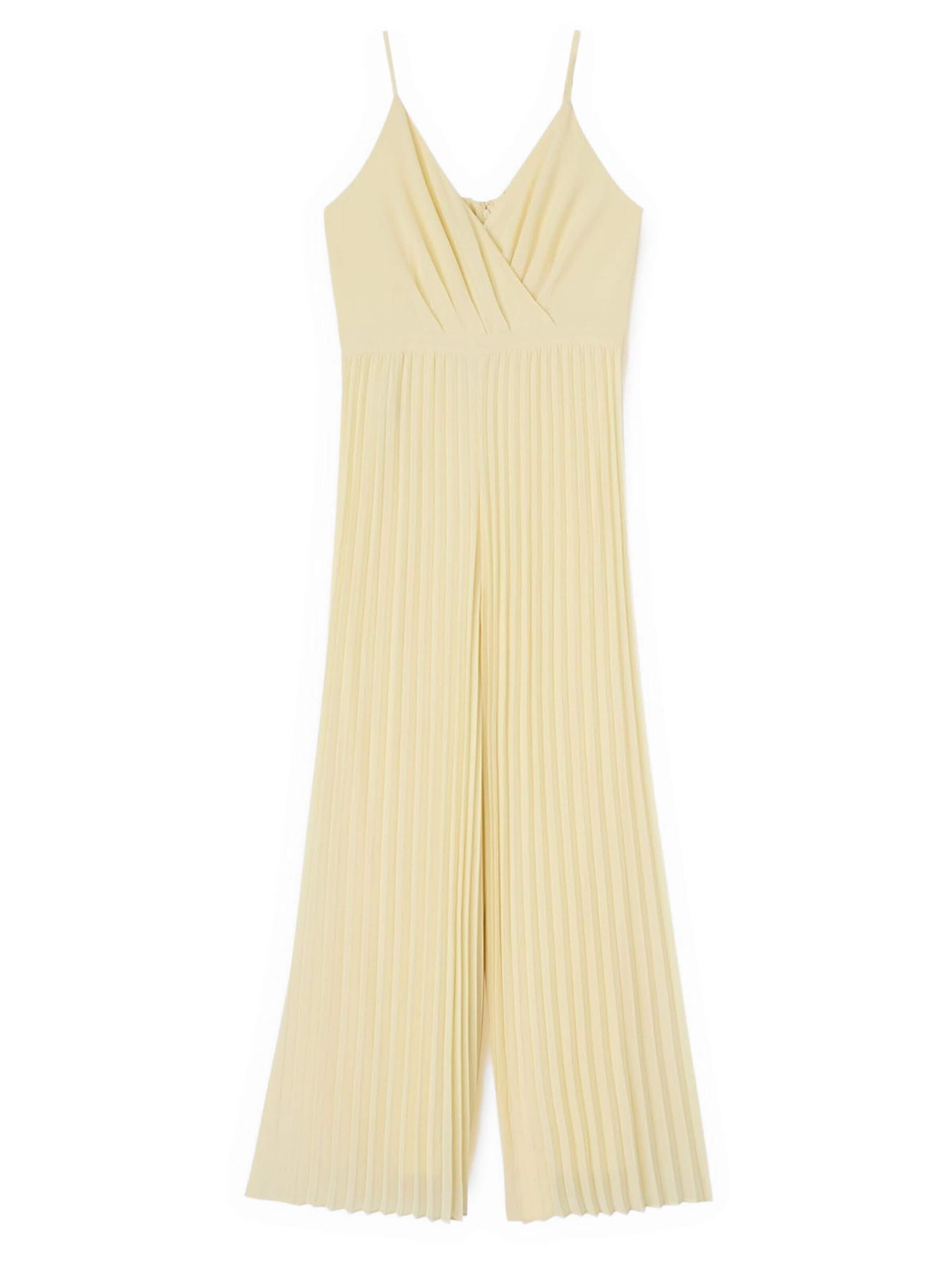 Tuta jumpsuit di MOTIVI in giallo: frontale