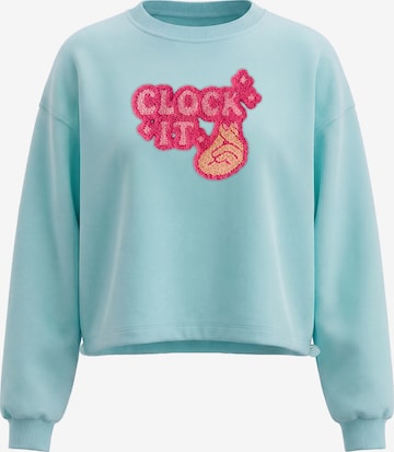 MYMO - Sudadera en azul: frente
