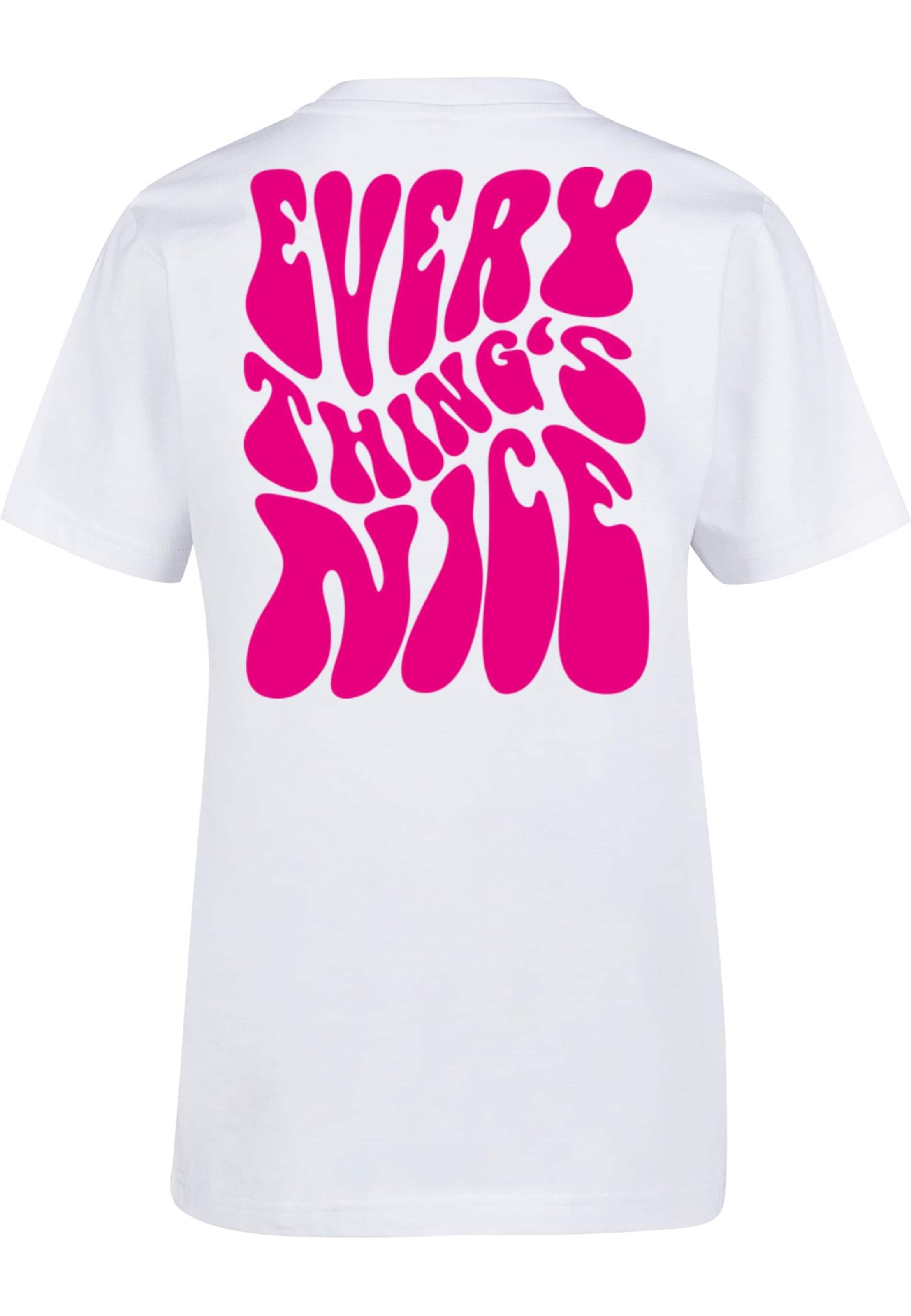 Mister Tee Тениска 'Everything's Nice' в бяло