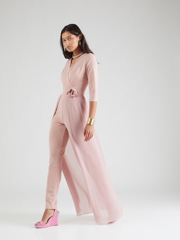 Tuta jumpsuit 'SARAH' di WAL G. in rosa