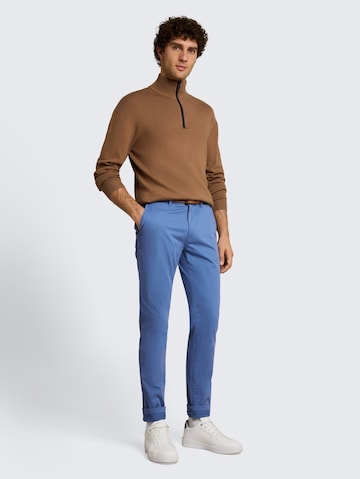 TOM TAILOR DENIM Slimfit Broek in Blauw