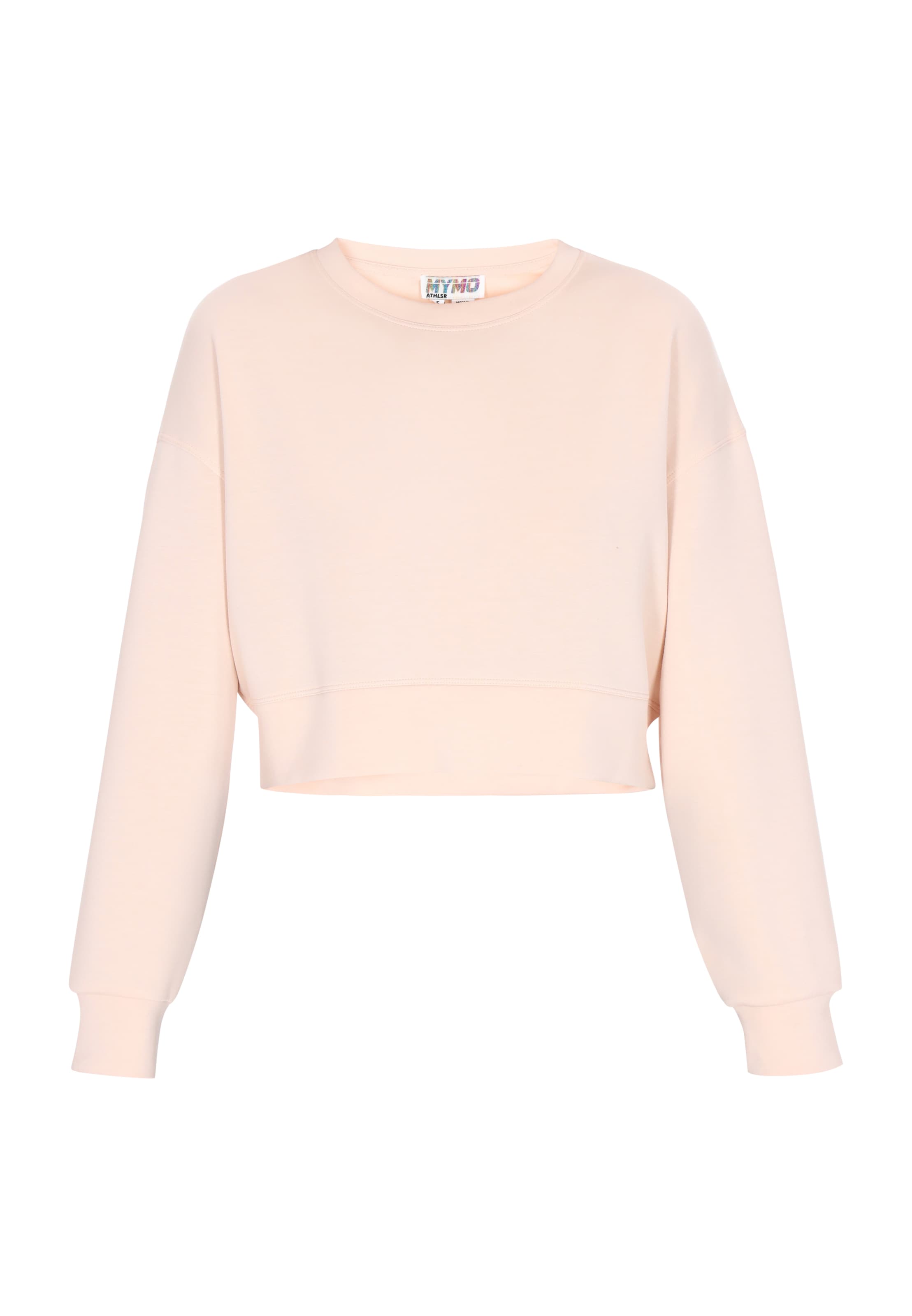 myMo ATHLSR Μπλούζα φούτερ 'Fashion Look' σε μπεζ: μπροστά