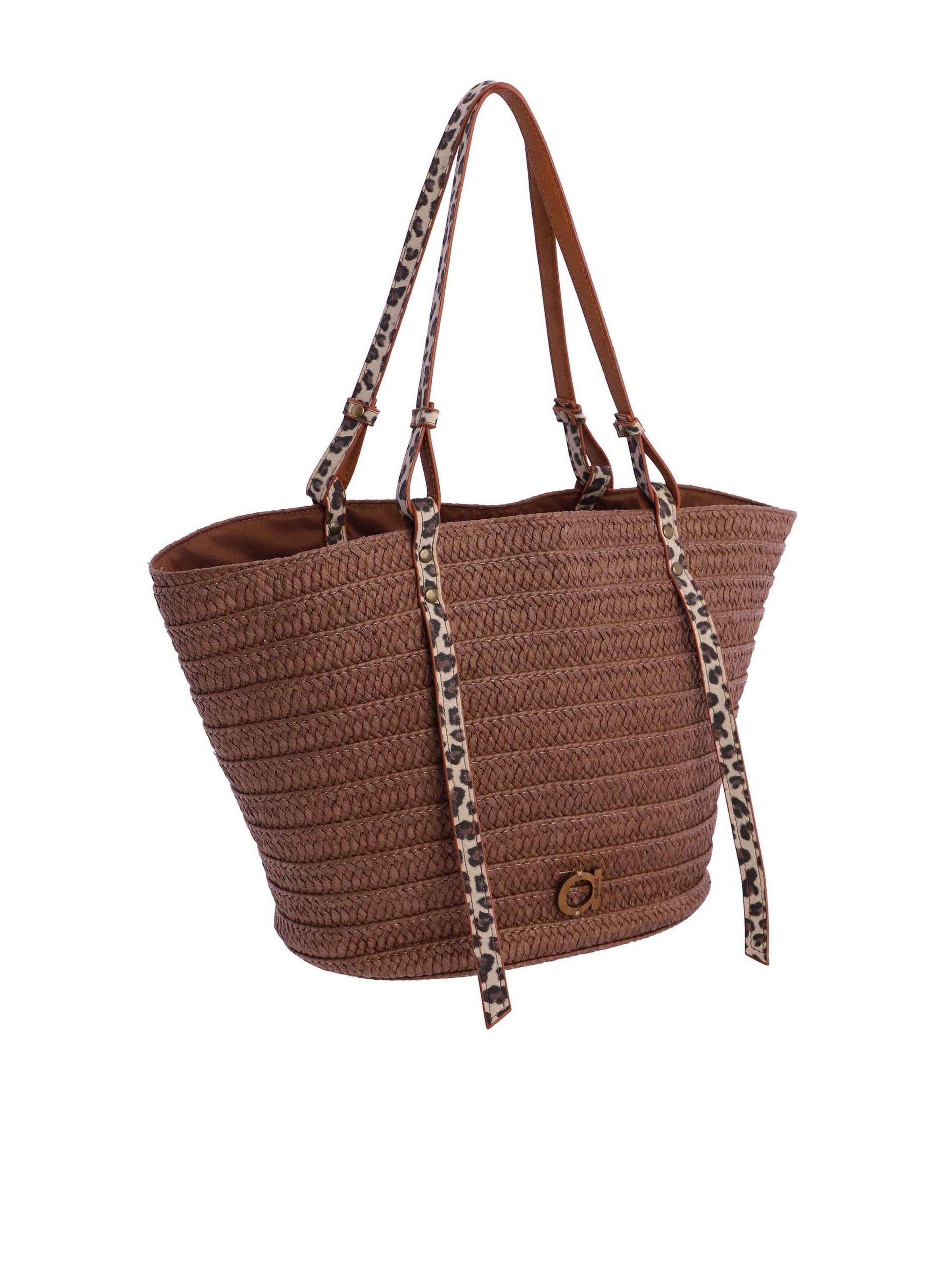 Amichi - Bolsa de playa 'Soleil' en beige