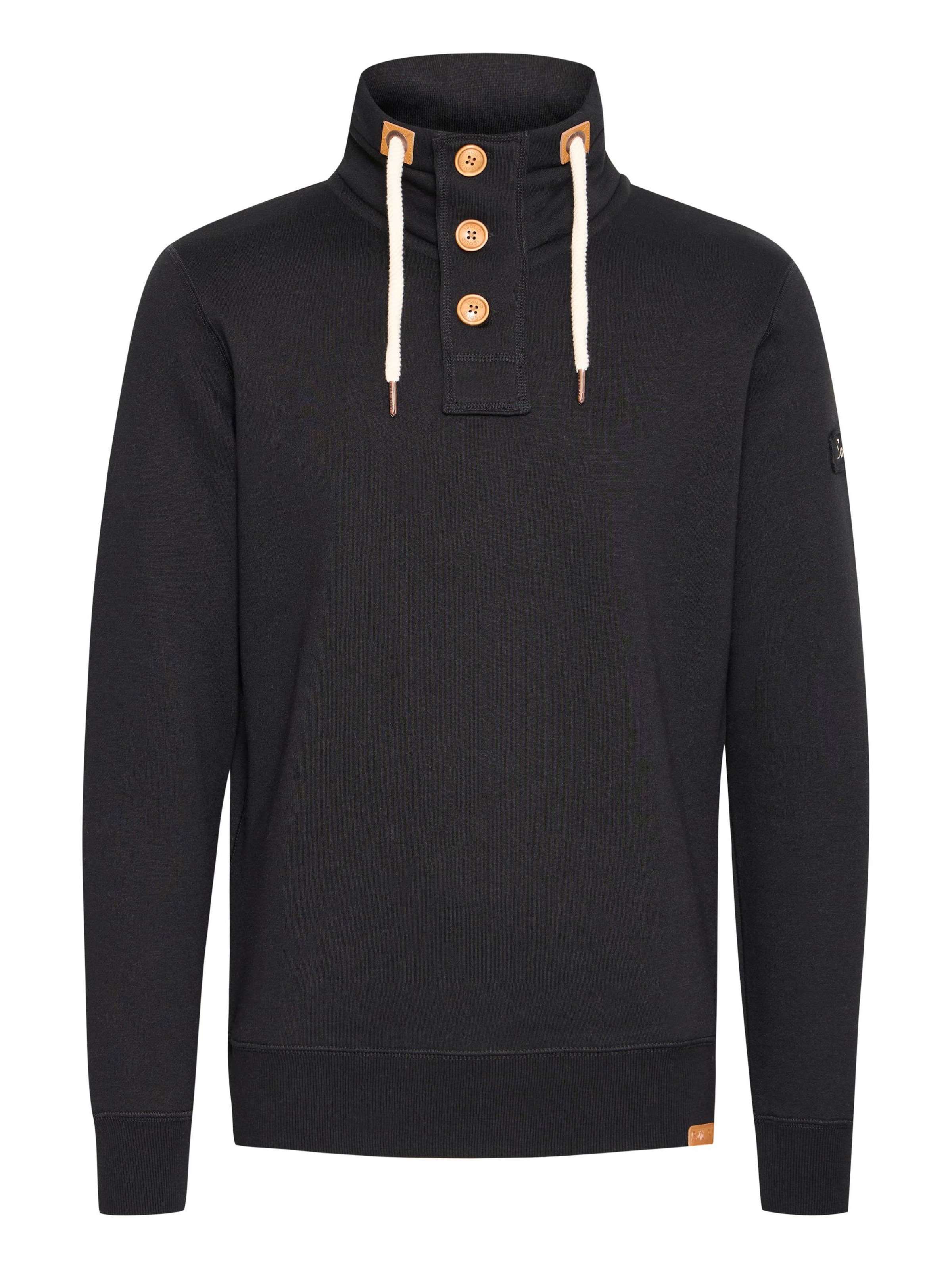!Solid - Sweatshirt 'Trip' em preto: frente