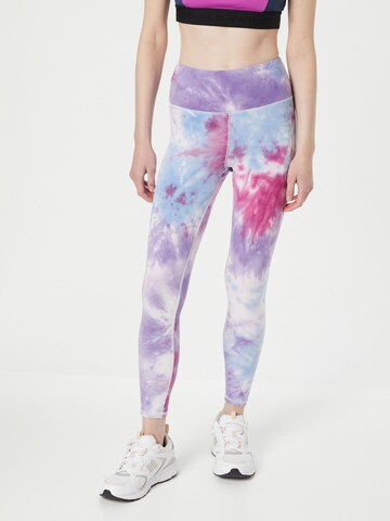 Skinny Pantalon de sport 'INDIE' Marika en rose : devant