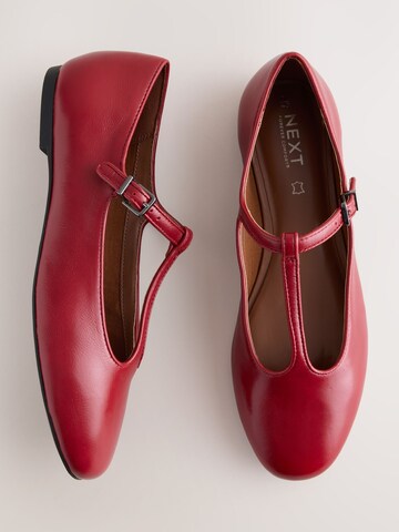 Ballerines à lanières 'Forever Comfort' Next en rouge