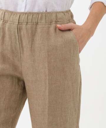 BRAX Tapered Hose 'Maron' in Braun