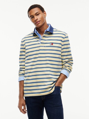 Tommy Jeans Poloshirt in Gelb: Vorderseite