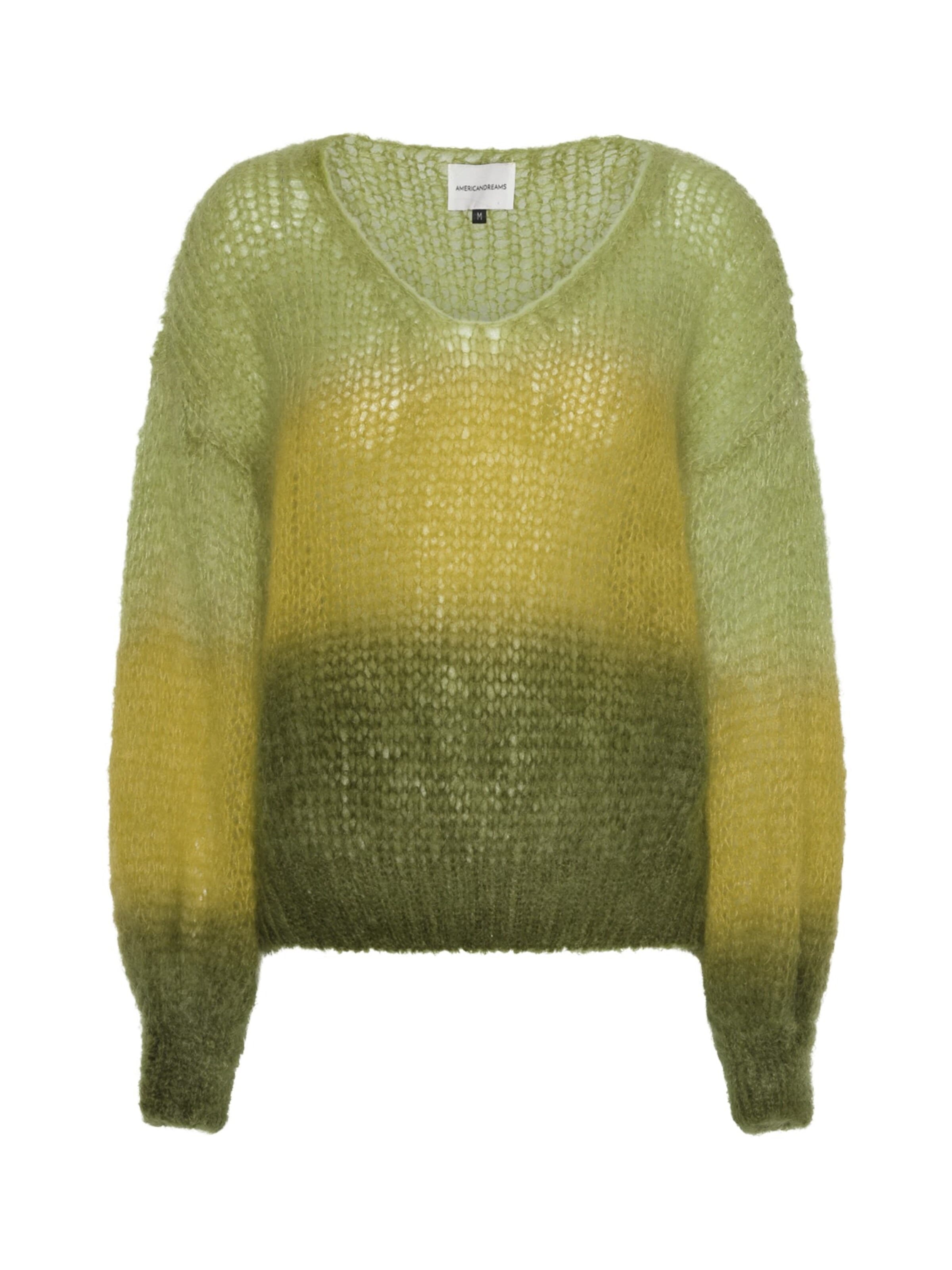 americandreams Sweater 'Milana' in Green: front