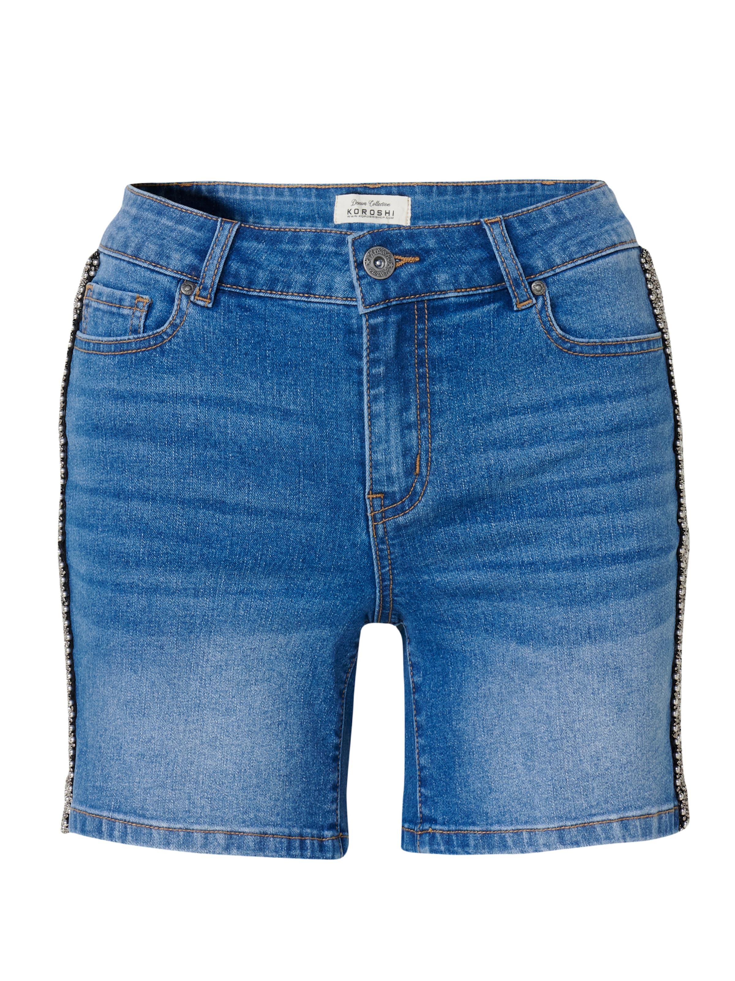KOROSHI Regular Дънки в синьо: отпред