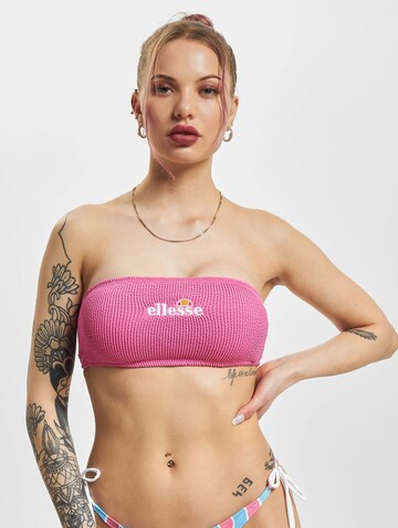 ELLESSE Bandeau Bikinitop 'Assa' in Roze