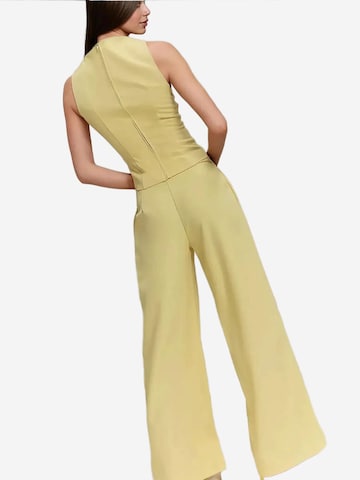 Hiccup Wide Leg Hose in Gelb