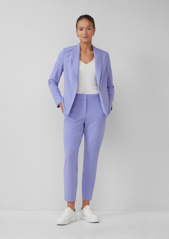 s.Oliver BLACK LABEL Tapered Broek in Blauw