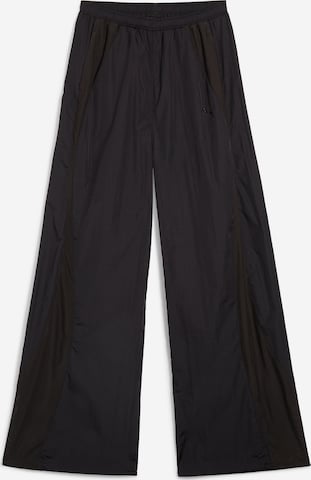 PUMA Wide leg Trousers 'DARE TO' in Black: front