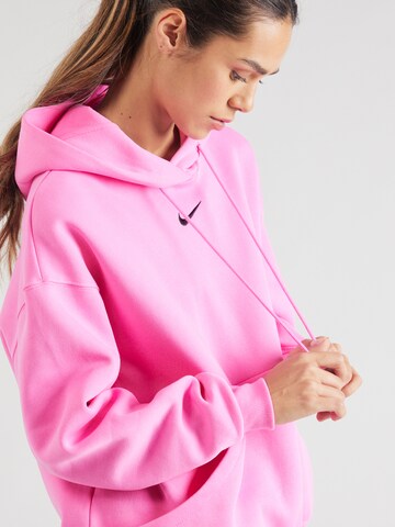 Nike Sportswear Μπλούζα φούτερ 'Phoenix Fleece' σε ροζ