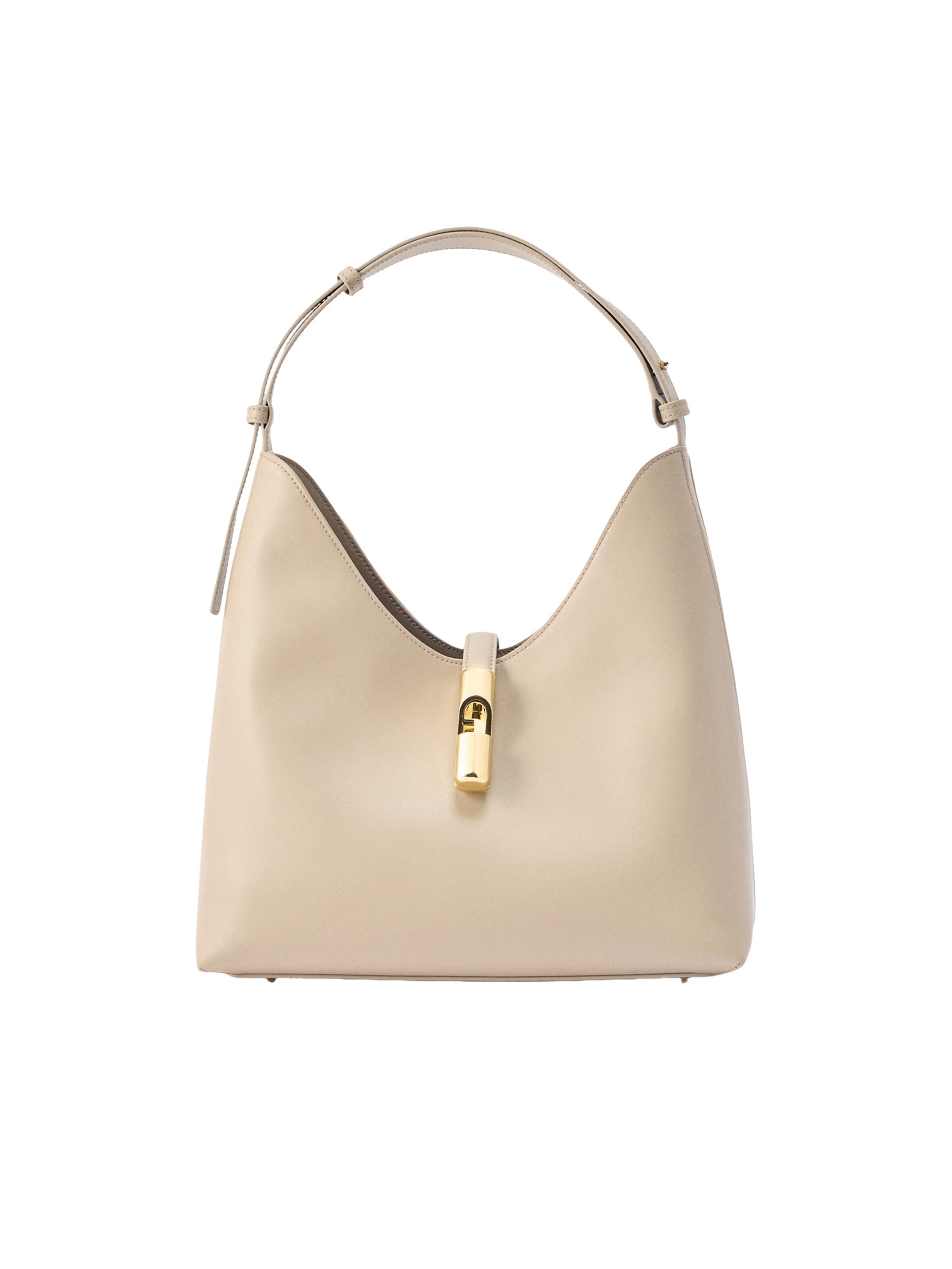 FURLA Olkalaukku 'GOCCIA' värissä beige: etupuoli