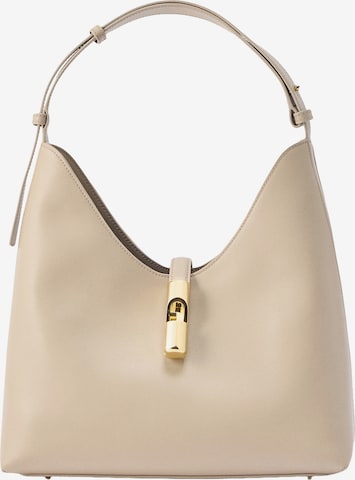 FURLA Olkalaukku 'GOCCIA' värissä beige: etupuoli