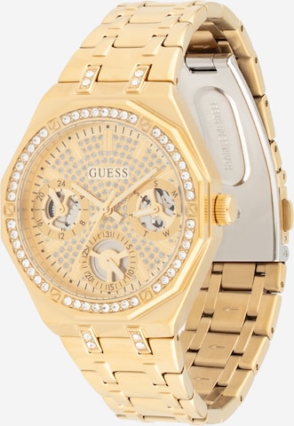 auksinė GUESS Analoginis (įprasto dizaino) laikrodis 'QUINN': priekis