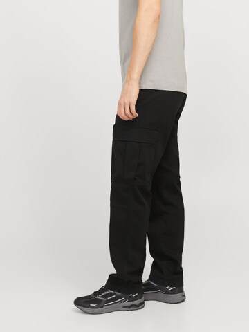 JACK & JONES Loosefit Kapsáče 'JPSTKane Jonnie' – černá