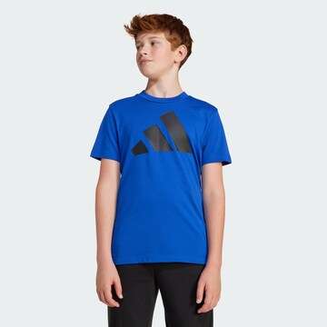 ADIDAS SPORTSWEAR Funktionsshirt 'Essentials' in Blau: Vorderseite