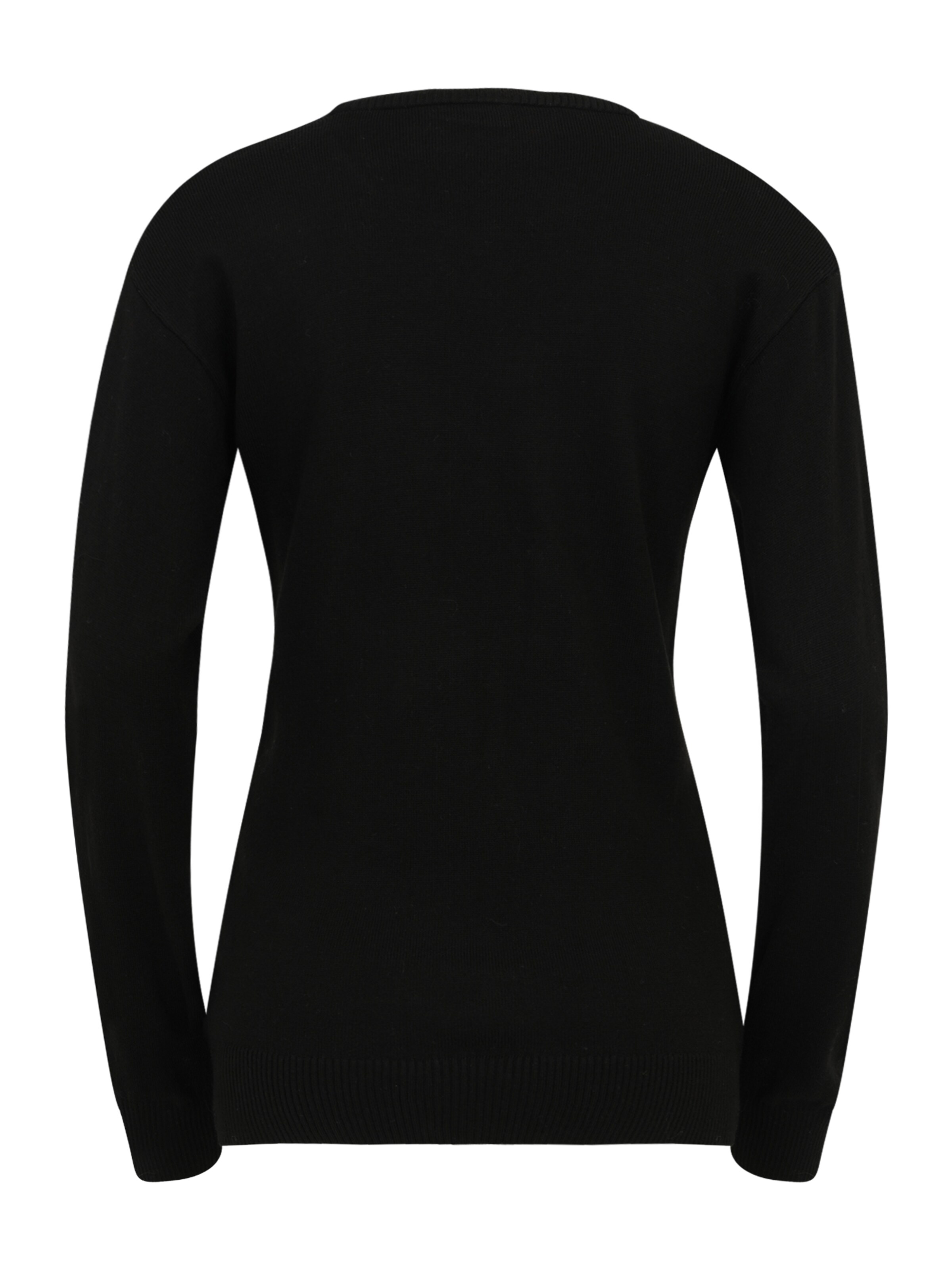 Pull-over 'MLSANTA BABY' MAMALICIOUS en noir