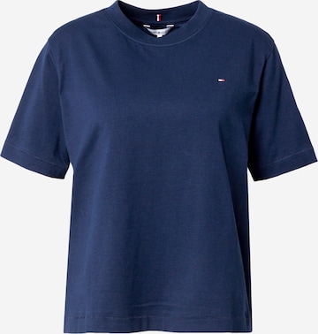 T-shirt TOMMY HILFIGER en bleu : devant